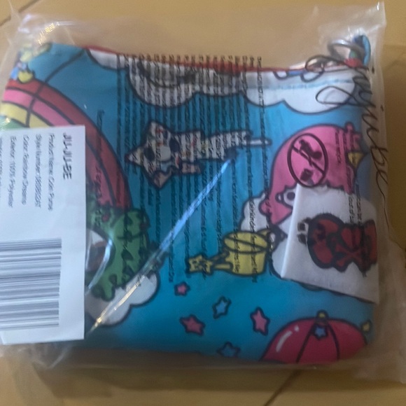 JU-JU-BE X TokiDoki Rainbow Dreams Coin Purse. NWT - Picture 1 of 6